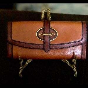 Fossil Two Toned Leather Wallet